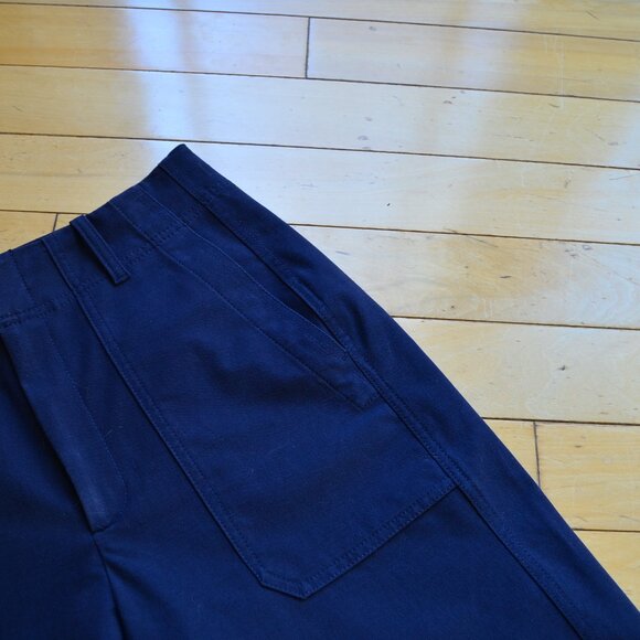 Athleta - Skyline High Rise Barrel Leg Pant Navy Blue Size 8 - Picture 8 of 14